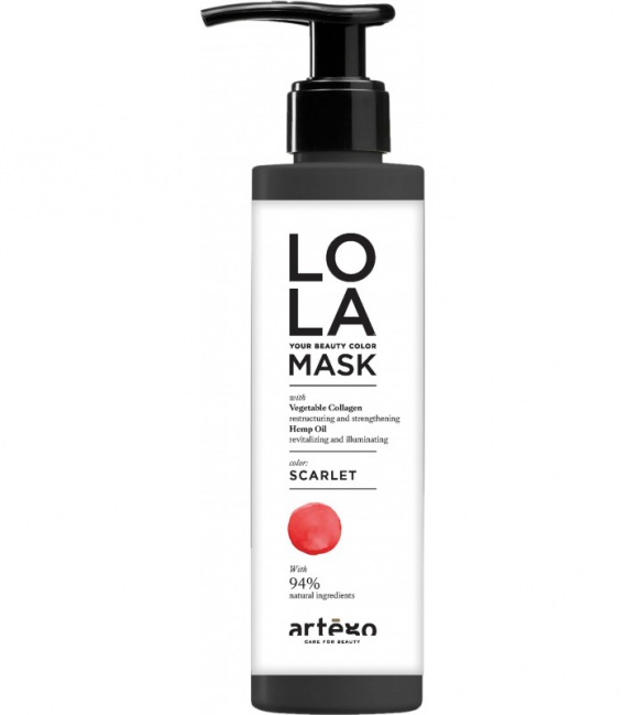 Artego Lola Color Mask Scarlet 200ml