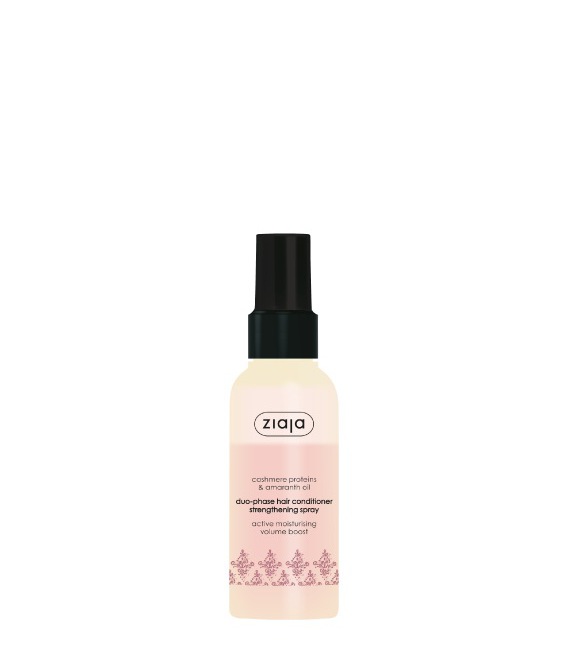 Ziaja Cashmere Spray Conditioner Capillary Two-phase Strengthener 125ml