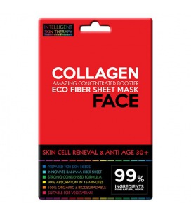Beauty Face Ist Mask For Face Fiber Eco with Marine Collagen