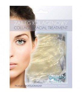Beauty Face Mask Collagen Face Reconstructive And Enlightening, Diamond And Gold