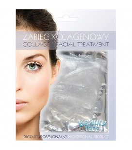 Beauty Face Mask Collagen Face Rejuvenating And Nourishing, Diamond And Silver