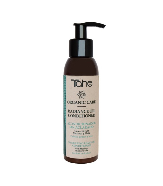 Tahe Organic Care Revitalisant Hydratant Sans Rinçage Radiance Oil Cheveux Épais 100ml