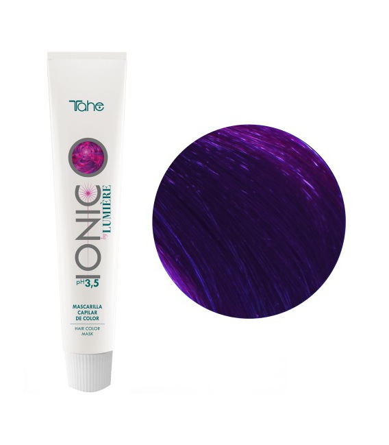 Tahe Color Ionic Masque Couleur Parfaite Violet Intense Brillant Infini 100ml