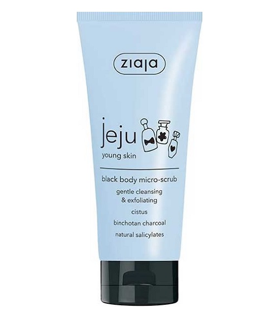 Ziaja Jeju Microexfoliante Body Black 200ml