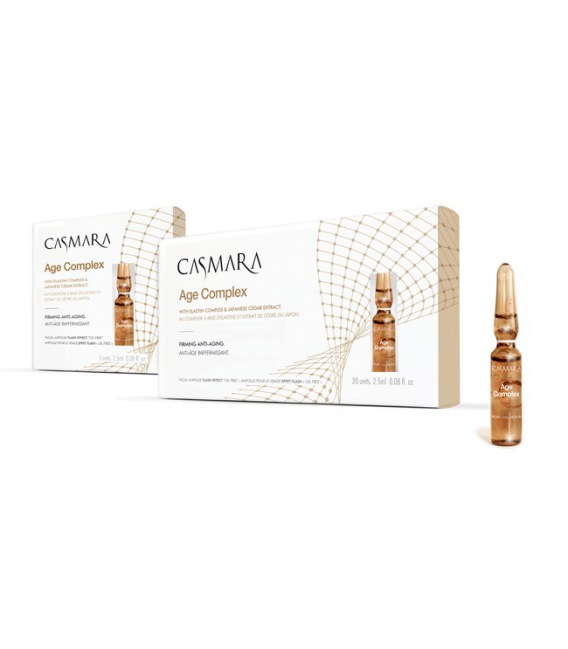 Casmara Âge Complexe, Ampoules Flash Avec Collagène 5 Pc X 2,5 ml