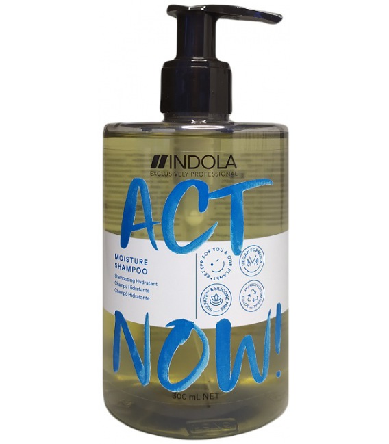 Indola Act Now Moisture Shampooing Vegan 300ml