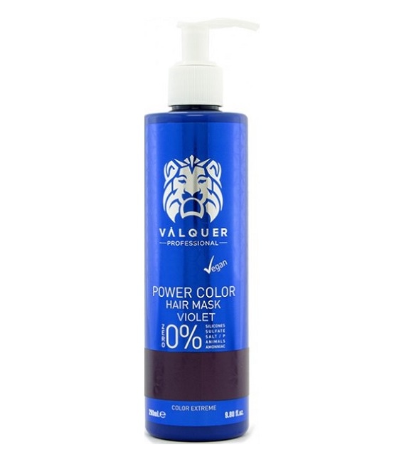 Valquer Mascarilla Power Color Violeta 275 Ml