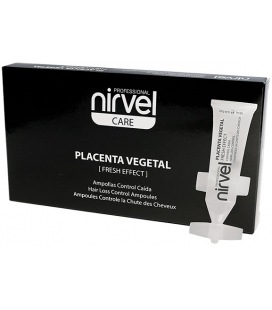 Nirvel Placenta Vegetal Fresh Effect Control Caída 10x10ml