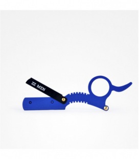 Bifull Zz Razor Cut Shaped Scissors Blue