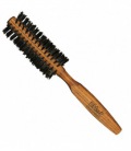 Eurostil Round Wood Bristle Brush 100% Wild Boar 14mm