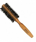 Eurostil Round Wood Brush 100% Boar Bristle 18mm