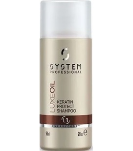 Shampooing System Professional Keratin Protect Huile de Luxe 50ml
