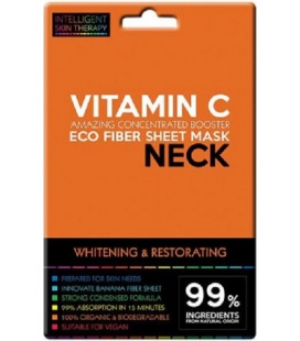 Beauty Face Mascarilla IST Cuello Fibras Eco Vitamina C