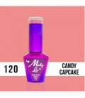 Molly Lac Semi-permanent enamel Candy Capcake 10 ml 120