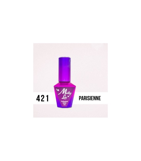 Molly Lac Vernis Semi-permanent Parisienne 10 ml 421