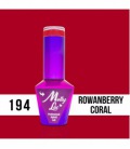 Molly Lac Semi-permanent enamel Rowanberry Coral 10 ml 194