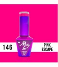 Molly Lac Vernis Semi-permanent Pink Escape 10 ml 146