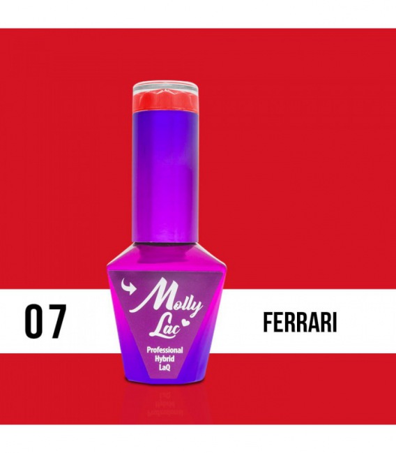 Molly Lac Vernis Semi-permanent Ferrari 10 ml 07