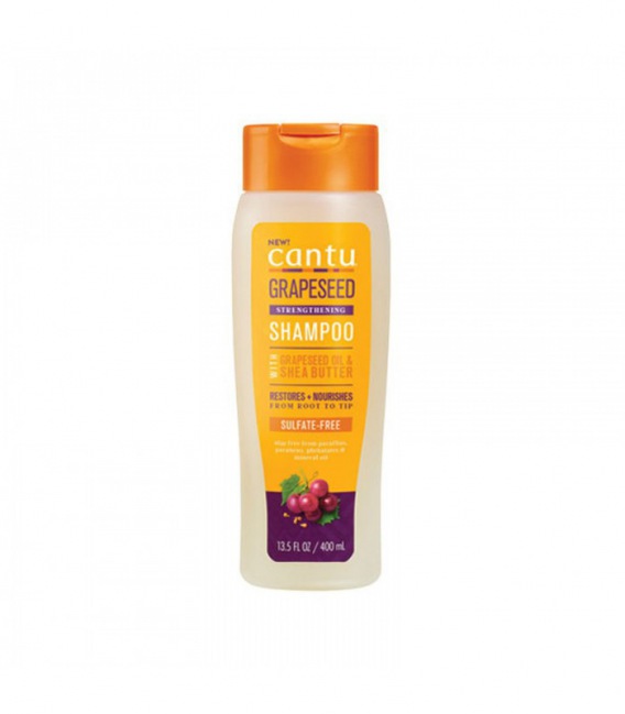 Cantu grapeseed Strengthening Shampoo Sulfate Free 400ml