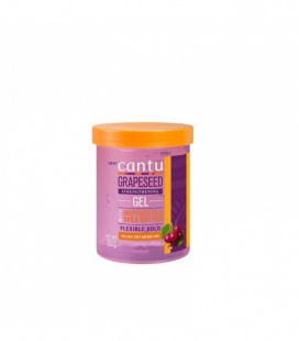 Cantu grapeseed Oil and Shea Butter Stregthening Gel Flexible Hold 524gr
