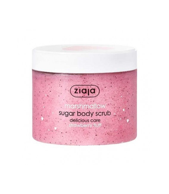 Ziaja Marshmallow Sugar Body Scrub Delicious Care