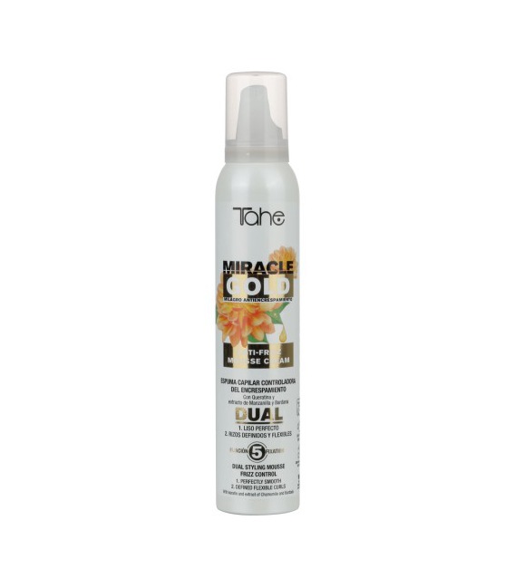 Tahe Miracle Gold Anti Frizz Mousse Cream 200ml