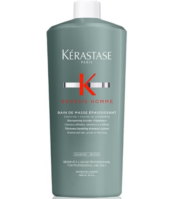 Kérastase Genesis Homme Bain de Masse Epaississant 1000ml