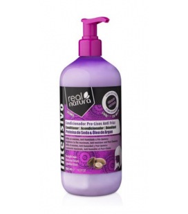 Real Natura Condicionador Pro-Lisos Anti Frizz Argan 300ml