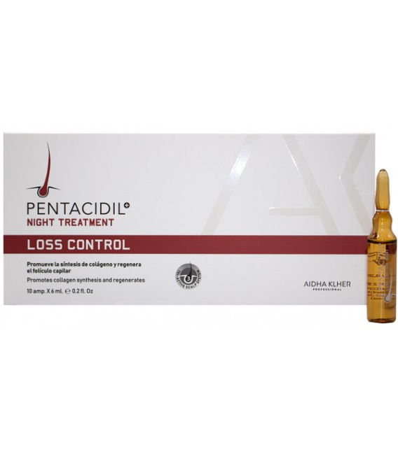 Aidha Klher Pentacidil Soin de Nuit 10x6 ml