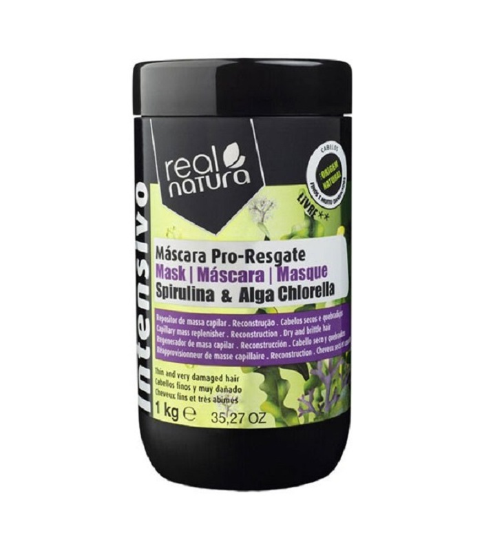 NIYA Spirulina Hair Protein Pack for smoothening and Growth treatment with  Hibiscus, 100gm : Amazon.in: Beauty