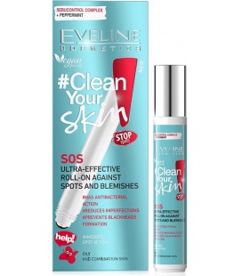 Eveline Clean Your Skin Sos Roll-On Ultra Effective 15 Ml