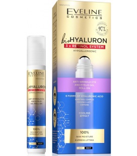 Eveline Bio Hyaluron 3xretinol Anti-wrinkle Roll-On 15ml