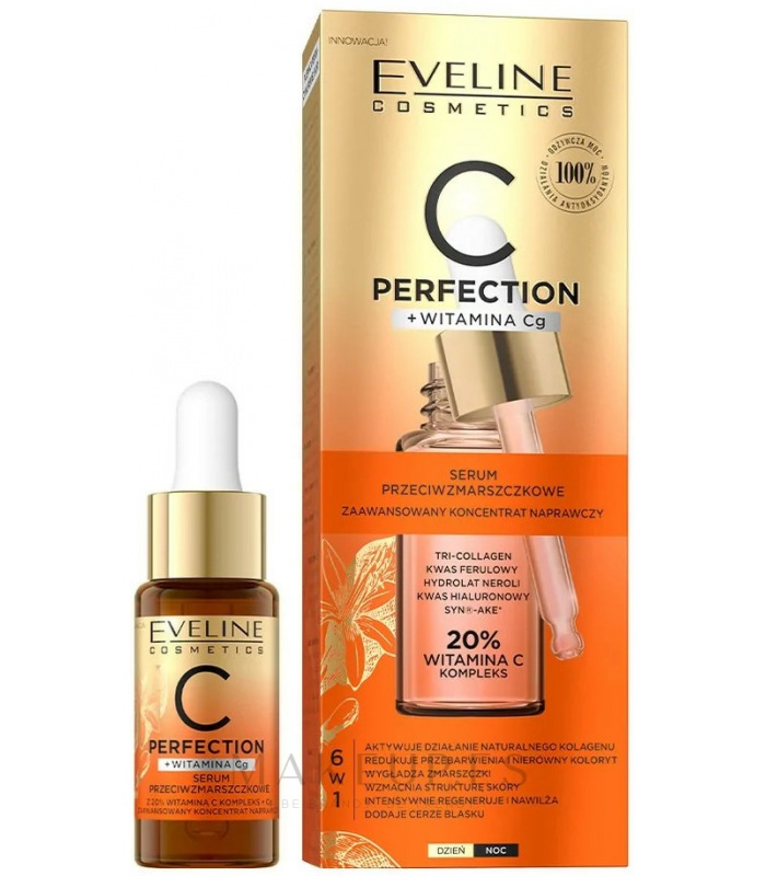 Kilimanjaro Afgørelse Melting Eveline C Sensation Concentrated Anti-Wrinkle Serum 18ml - Edenshop