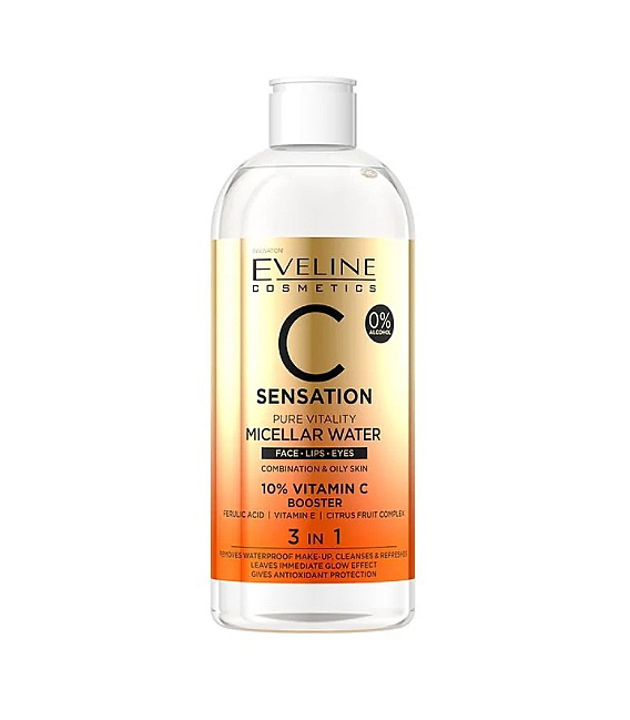 Eveline Micellar Water C.Sensation 3in1 Pure Vitality 400ml