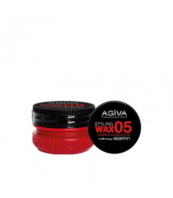 Agiva Hair Styling Wax 05 Gum Wax Red 90ml