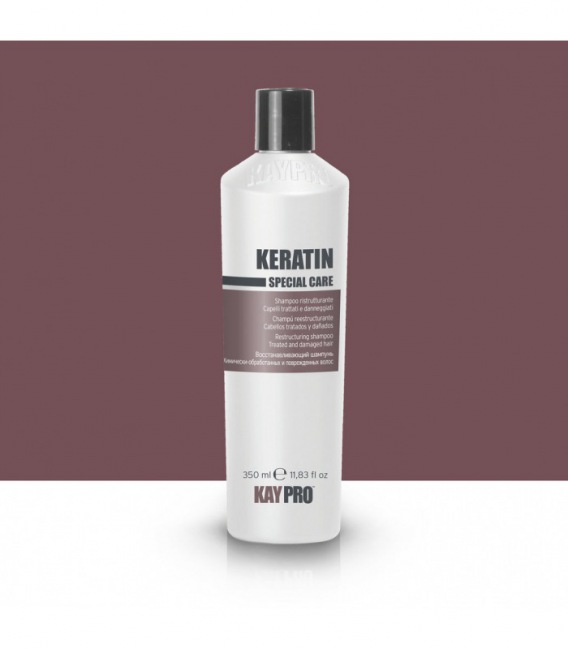 Kaypro Keratin Restructuring Shampoo for Treated and Damaged Hair 350 ml