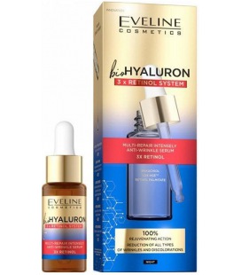 Eveline BioHyalurom Retinol Anti-Wrinkle Serum Night 18 ml