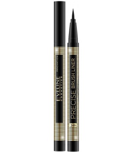 Eveline Precise Brush Eyeliner Pen Deep Black