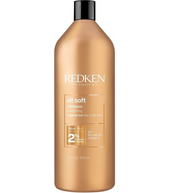 Redken All Soft Shampoo 1000 ml