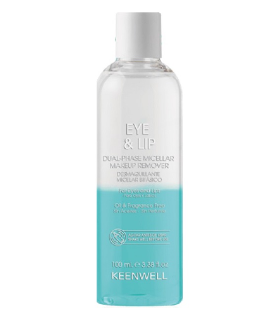 Keenwell Eye & Lip Dual Phase Micellar Makeup Remover 100ml