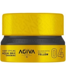 Agiva Hair Styling Aqua Wax Grooming 04 Yellow 155ml