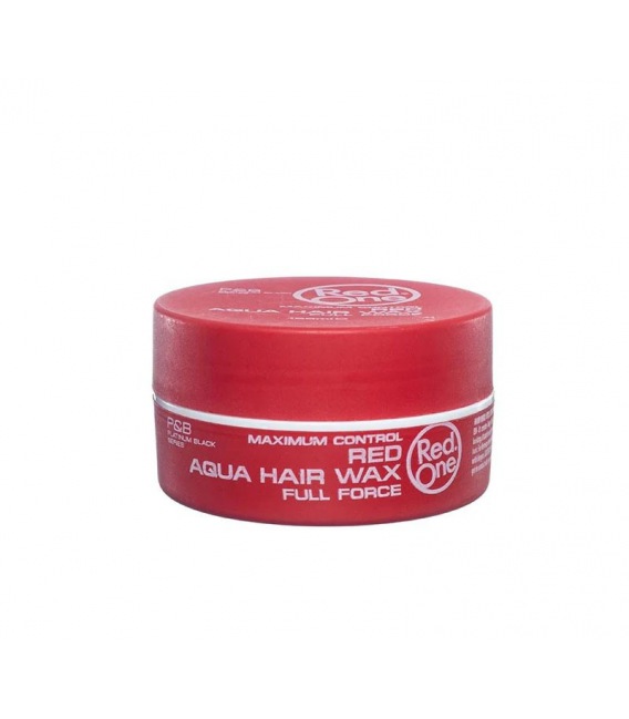 Red One Aqua Hair Wax Red 150ml