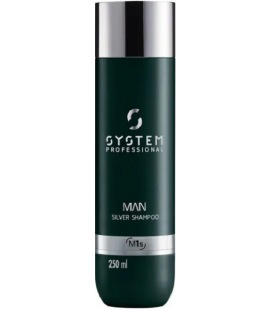 System Professional Man Silver Shampoo 250