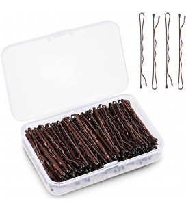 Fourchettes de cheveux 100 Unités Couleur brun 5 Cm