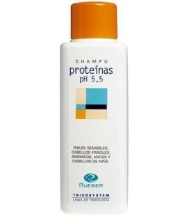 Rueber Shampooing Protéines de PH de 5,5 220 Ml