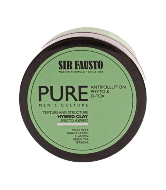 Sir Fausto Hybrid Clay Wax Rough Effect 100 ml