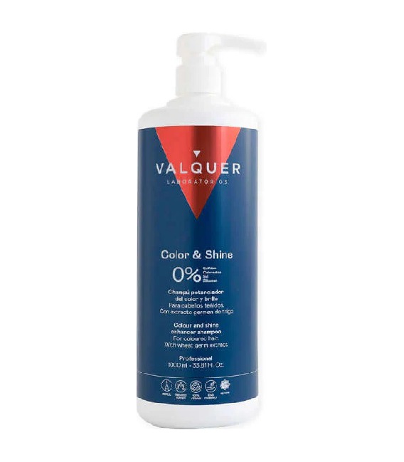 Valquer Shampoo Enhancer Of Color And Brightness 0% 1000ml