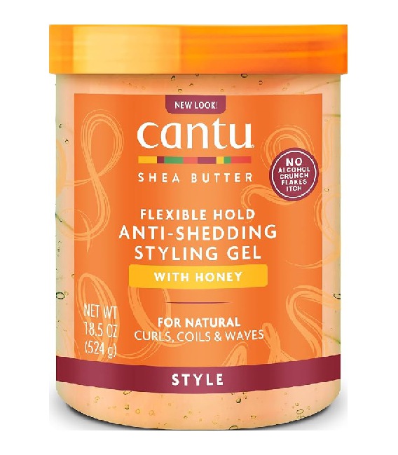 Cantu Natural Honey Anti-Shedding Styling Gel 524gr