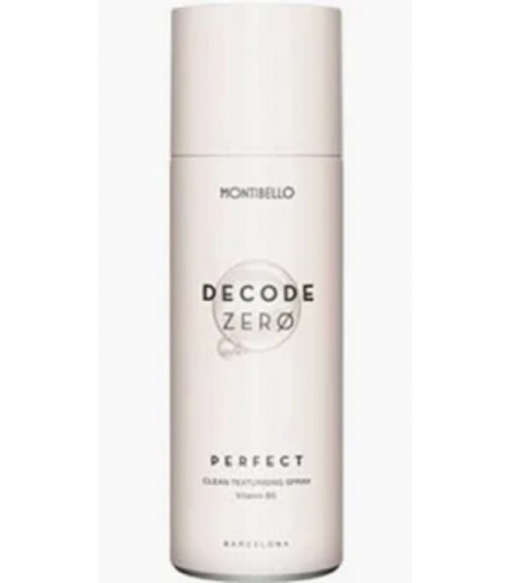 Montibello Decode Zero Perfect Clean Texturising Spray 75ml