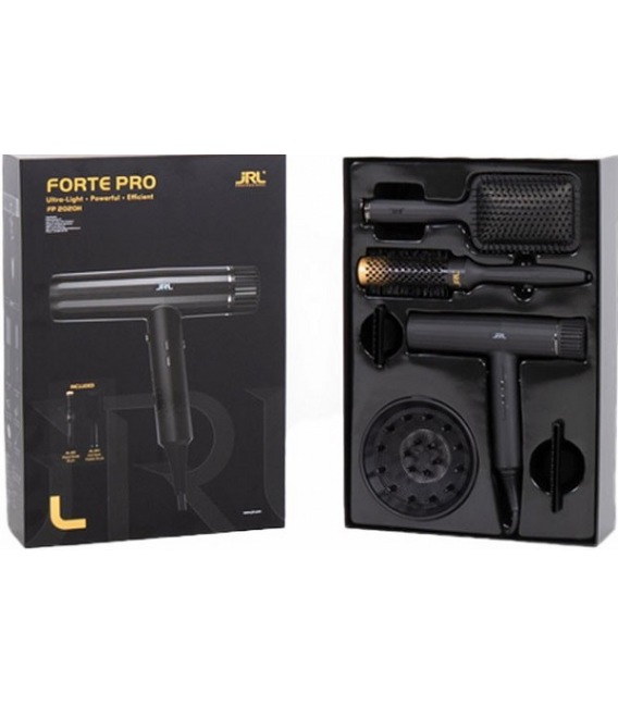 JRL Forte Pro Brushless Hair Dryer Black Set